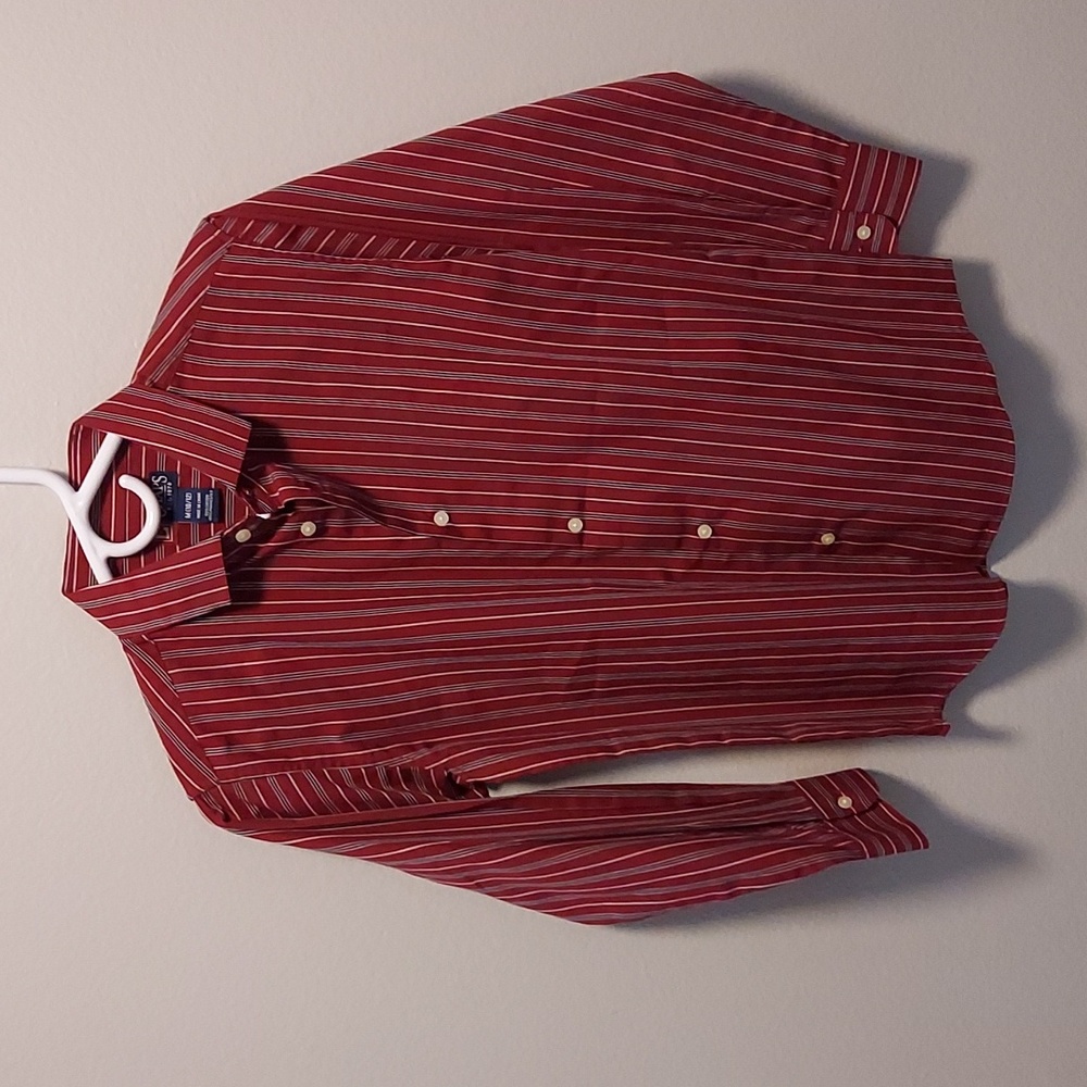Chaps boys long sleeve button up